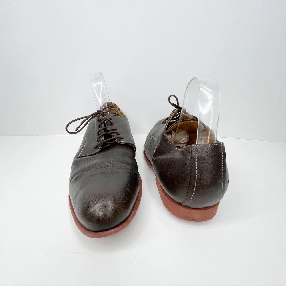 COLE HAAN Mens Brown Leather Dress Shoes Oxford Casual‎ Lace Up 13M